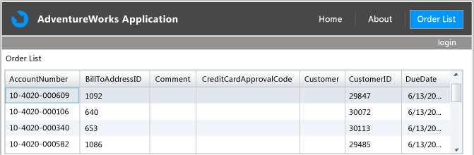 RIADisplayingData04OrderListPageWithDataGridComple
